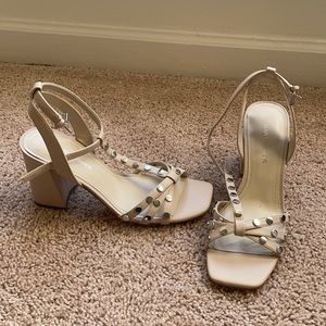 Marc Fisher nude block heels (only worn once!)